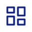 blue square icon