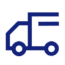 blue truck icon